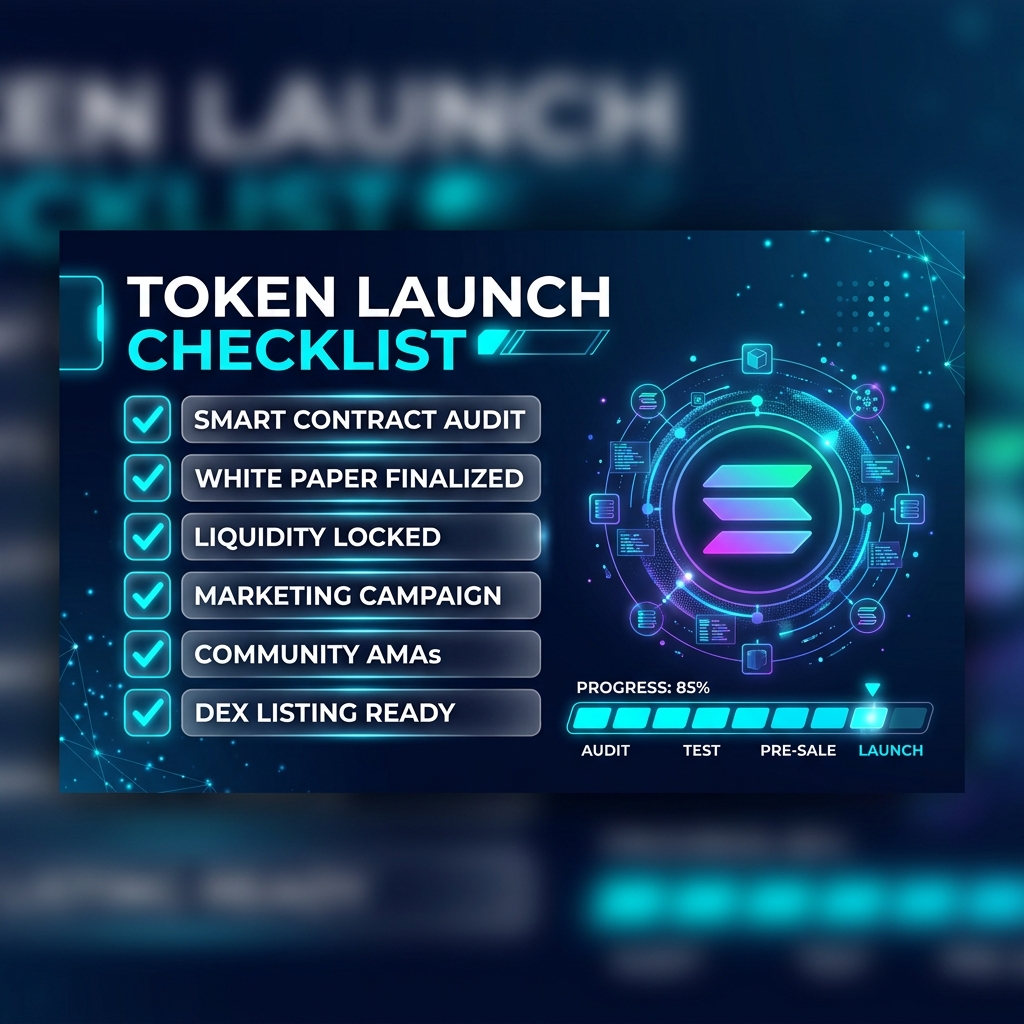 The Ultimate Solana Token Launch Checklist